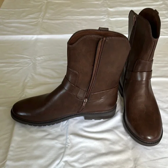 FRYE & CO, Brown Leather Men's Boots. Brand New. - Picture 5 of 6